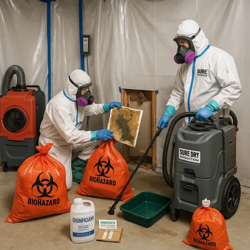 Contaminated Water Handling Protocols process in Smithville-Sanders, IN