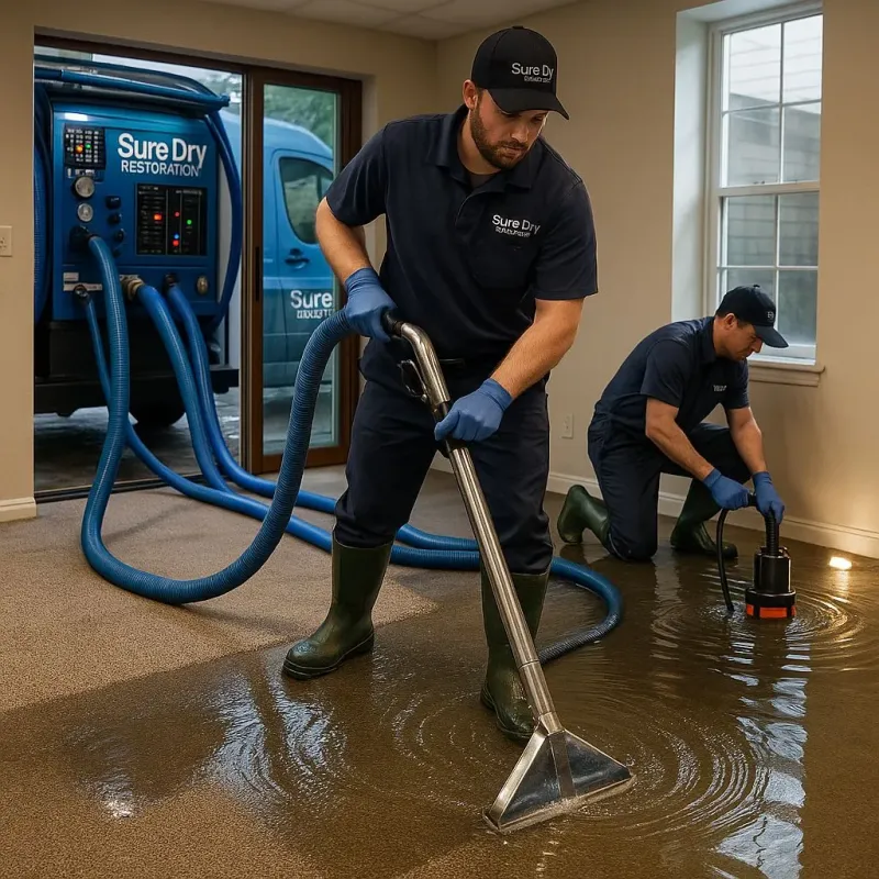 Water Extraction and Removal process in Smithville-Sanders, IN
